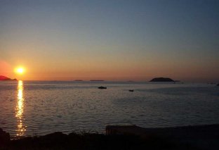 couche de soleil sur Nantouar